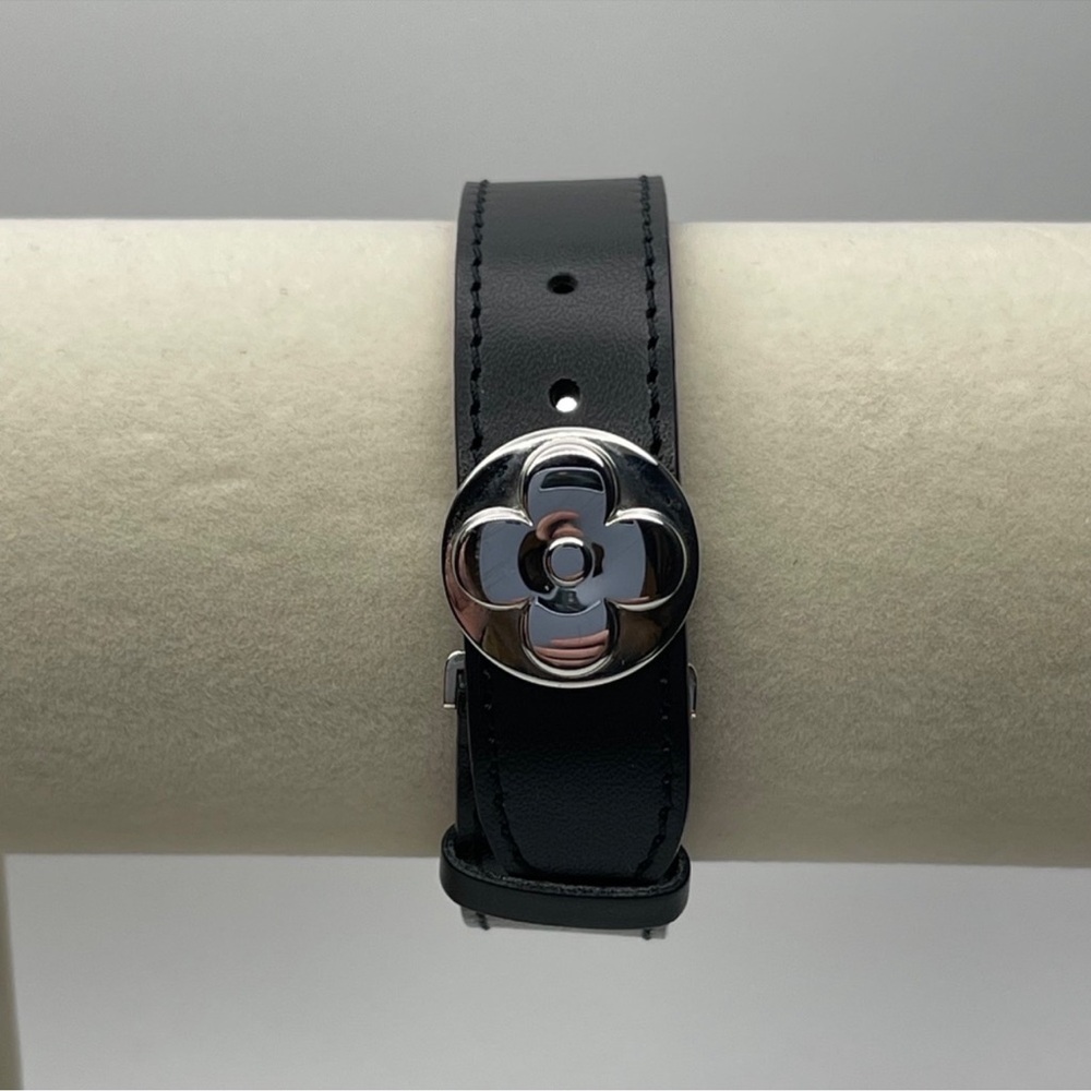 Louis Vuitton Bracelet Vous Good Luck Leather Black Women’s Louis Vuitton - Picture 9 of 15
